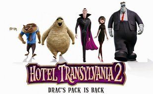 Hotel Transylvania 2 Design Edible Image Photo Birthday Party Event 1/4 Quarter Sheet Cake Topper Personalized...