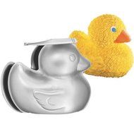 Wilton 3D RUBBER DUCKY Cake Tin Baking Pan instructions baby shower