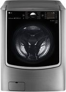 LG WM9000HVA TurboWash 5.2 Cu. Ft. Graphite Steel With Steam Cycle Front Load Washer - Energy Star