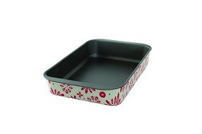Nordic Ware Patterned Square Cake Pan, 9-inch By 9-inch N4