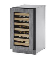 U-Line U2218WCINT01A Built-in Wine Storage, 18", Stainless Steel