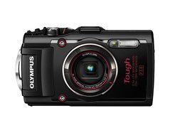 Olympus TG-4 16 MP Waterproof Digital Camera with 3-Inch LCD (Red) N5
