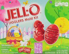 JELL-O Jigglers Halloween Mold Kit, Orange and Grape, 12 Ounce N22