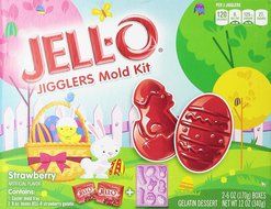 JELL-O Jigglers Halloween Mold Kit, Orange and Grape, 12 Ounce N28