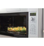 GE Profile White Over-The-Range Microwave Oven