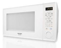 Sharp Countertop Microwave Oven ZR451ZS 1.3 cu. ft. 1000W Stainless Steel with Sensor Cooking