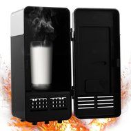 Rubility Mini USB Fridge Cooler Beverage Drink Cans Cooler/Warmer Refrigerator N11
