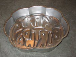 Wilton Vintage Cake Pan 502-2405 Happy Birthday N2