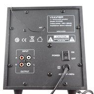 Yunmei JH2 Subwoofer 2.1 Speaker Sound System PC Home Desktop Stereo Audio speaker with radio supported SD card... N6