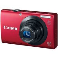 Canon PowerShot A3400 IS 16.0 MP Digital Camera with 5x Optical Image Stabilized Zoom 28mm Wide-Angle Lens with... N8
