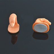 Oligex(TM) Cheap Sale 1PC Plastic Fake Fingers Model Practice Training Nail Art False Tips Display Tool High Qulity
