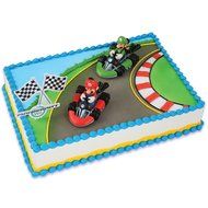 Mario Kart Wii Cake Topper (4 Pieces)