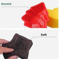 Vabneer platinum silicone Non-stick Reusable Backing Pan - Perfect for cake, Muffin, gelatin, snacks, frozen Treats... N6