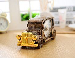 Classic Car Desk Number Clocks Home Decor Parlour Bed Furnishing Articles N2