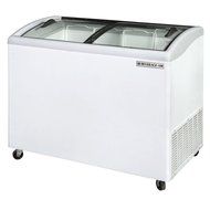 Beverage-Air NC43-1-W Curved Lid Display Freezer/Novelty Case in White 8.7 Cu.