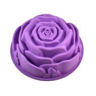 Yunko 9" Rose Flower Birthday Cake Bread Tart Flan Silicone Baking Mould Tin Bakeware N3