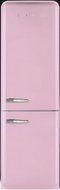 Smeg FAB32RRON1 24" 50's Retro Style Bottom Freezer Refrigerator with 10.74 cu. ft. Capacity No Frost Fast-Freezing...