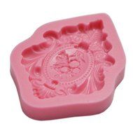 Anyana 3D Silicone Mold Beautiful Vintage Frame Shape Fondant Mold Cake Decorating Pastry Gum Pastry Tool Kitchen... N2