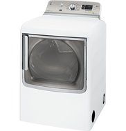 GE GTDS820GDWS 7.8 Cu. Ft. White With Steam Cycle Gas Front Load Dryer