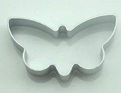 HSE 3 pcs Aluminum Biscuit Mould Bakeware Butterfly Shape Fondant Cake Mold DIY Sugarcraft 3D Pastry Cookie Cutters