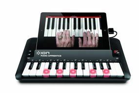 ION Audio PIANO APPRENTICE 25-note Lighted Keyboard for iPad, iPod and iPhone N2