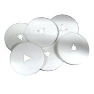 Weld Mount White Nylon 1.25 Stud Cover f/#10 x 20 Stud - Qty. 50 consumer electronics