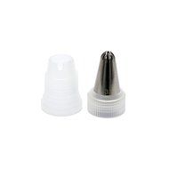16 Piece Nozzles Stainless Piping Steel Cake Decorating Tube Tips Set for Cake Decoration with Hinged Storage... N6