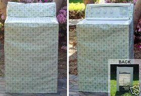 Washer Saver Slip Cover with Easy Access From Top and Front 27 in Wide - CHOOSE YOUR COLOR/PATTERN