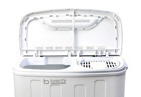Bismi Professional Grade Compact Portable Washing Machine &amp; Dryer mini Laundry Washer for Clothes, Garments, Towels N8
