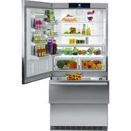 Liebherr CS2061 19.4 Cu. Ft. Gray Counter Depth Bottom Freezer Refrigerator - Energy Star