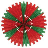 Beistle 55293-RG 1-Pack Tissue Fan, 25-Inch