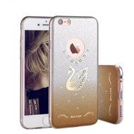 iPhone 6 Plus / 6S Plus Case Cover,TYoung(TM) Luxury 3D Diamond DIY Necklace Swan Pattern Soft TPU Silicone Full...