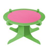 Four Stones Single Tier Server or Cupcake Stand ( red / green )