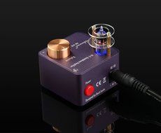 Nobsound NS-01E Mini Tube Headphone Amplifier Stereo HiFi Amp Audio Preamp (Black) N21