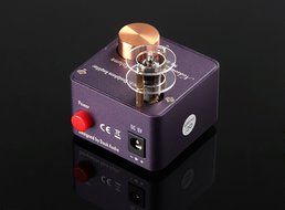 Nobsound NS-01E Mini Tube Headphone Amplifier Stereo HiFi Amp Audio Preamp (Black) N23