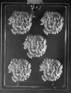 DRAGON PIECES CHOCOLATE CANDY MOLD