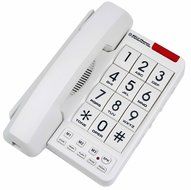 NORTHWESTERN BELL MB2060-1 Big Button Phone White / NWB-20600 /