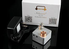 Nobsound NS-01E Mini Tube Headphone Amplifier Stereo HiFi Amp Audio Preamp (Black) N26