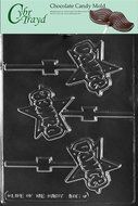 Cybrtrayd K161 Dance Lolly Kids Chocolate Candy Mold