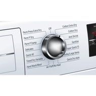 Bosch WTG86402UC800 4.0 Cu. Ft. White Stackable Electric Dryer - Energy Star N3