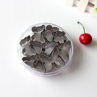 Y&amp;XL&amp;H 8PCS Butterfly Style Stainless Steel Cake &amp; Cookie Cutters Molds