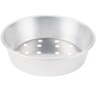 American Metalcraft A90672P 6" x 2" Perforated Standard Weight Aluminum Tapered / Nesting Pizza Pan