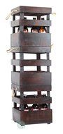 Vintiquewise(TM) Antique Style Stackable Wooden Beer Crates