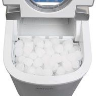 Ivation IVA-ICEM15SIL Portable Ice Maker with Easy-Touch Buttons for Digital Operation, Silver N7
