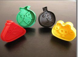 Angry Cake Pan Birds Birthday Cake Pan Mold and Cookie Cutter Set N4
