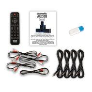 Acoustic Audio AA5102 Home Theater 5.1 Speaker System with USB Bluetooth and 4 Extension Cables