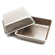 Wenwins non stick square cake pan multifunctional tray 8 inch N6