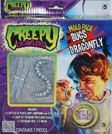 Creepy Crawlers Mold Pack Bugs and Dragonfly with Goop