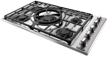 Capital Maestro Series MCT365GSL 36&quot; Sealed Burner Liquid Propane Cooktop With 5 Sealed Burners Indicator Lights...