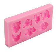 Let'S Diy Animal Heads Cake Molds Fondant Chocolate Silicone Mold Food-Grade Candy Moulds Cake Tools N4